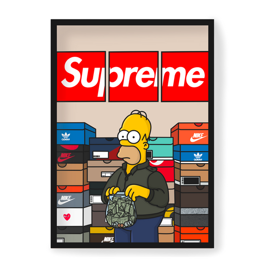 Poster Homer Hypebeast