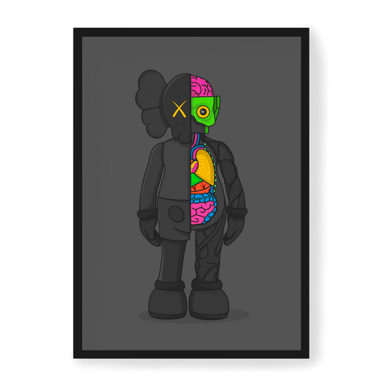 Poster Kaws Vinyl Figure