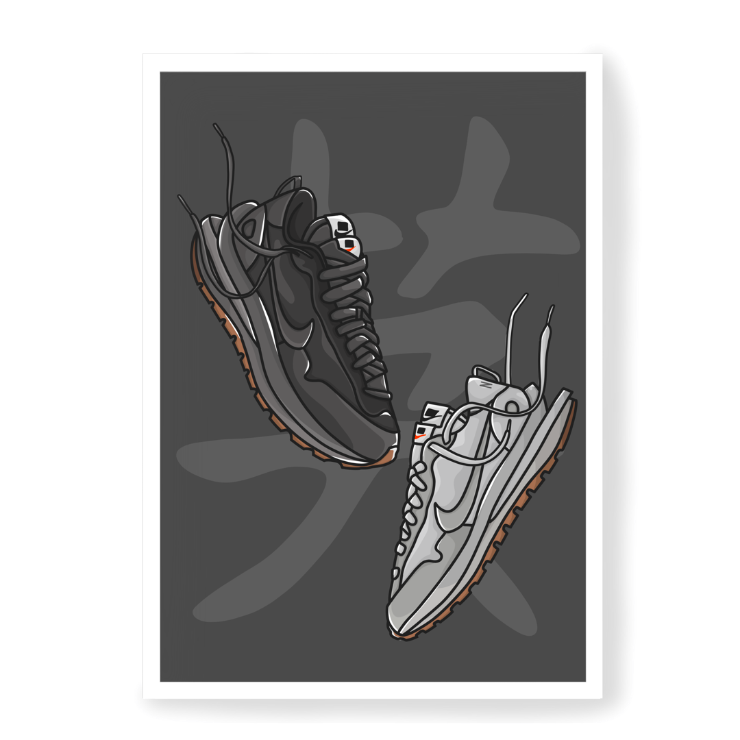 Poster Sacai Vaporwaffle