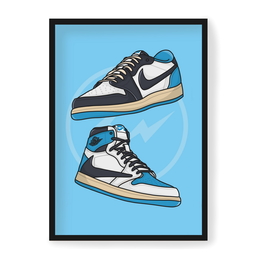 Poster Travis x Fragment