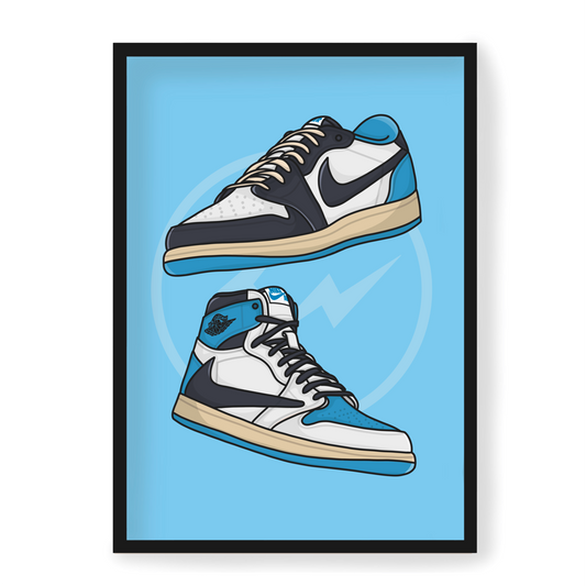 Poster Travis x Fragment