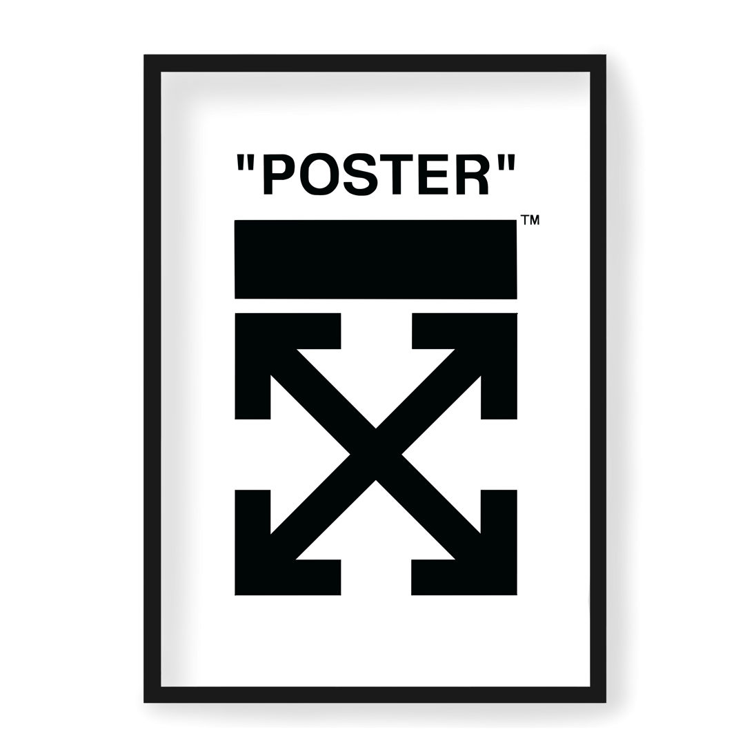 Poster Off White Poster