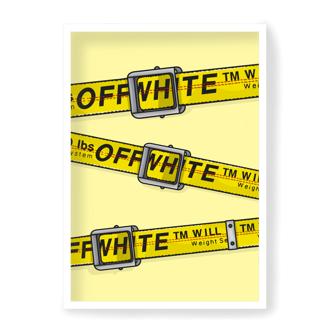 Poster OFF WHITE Belt