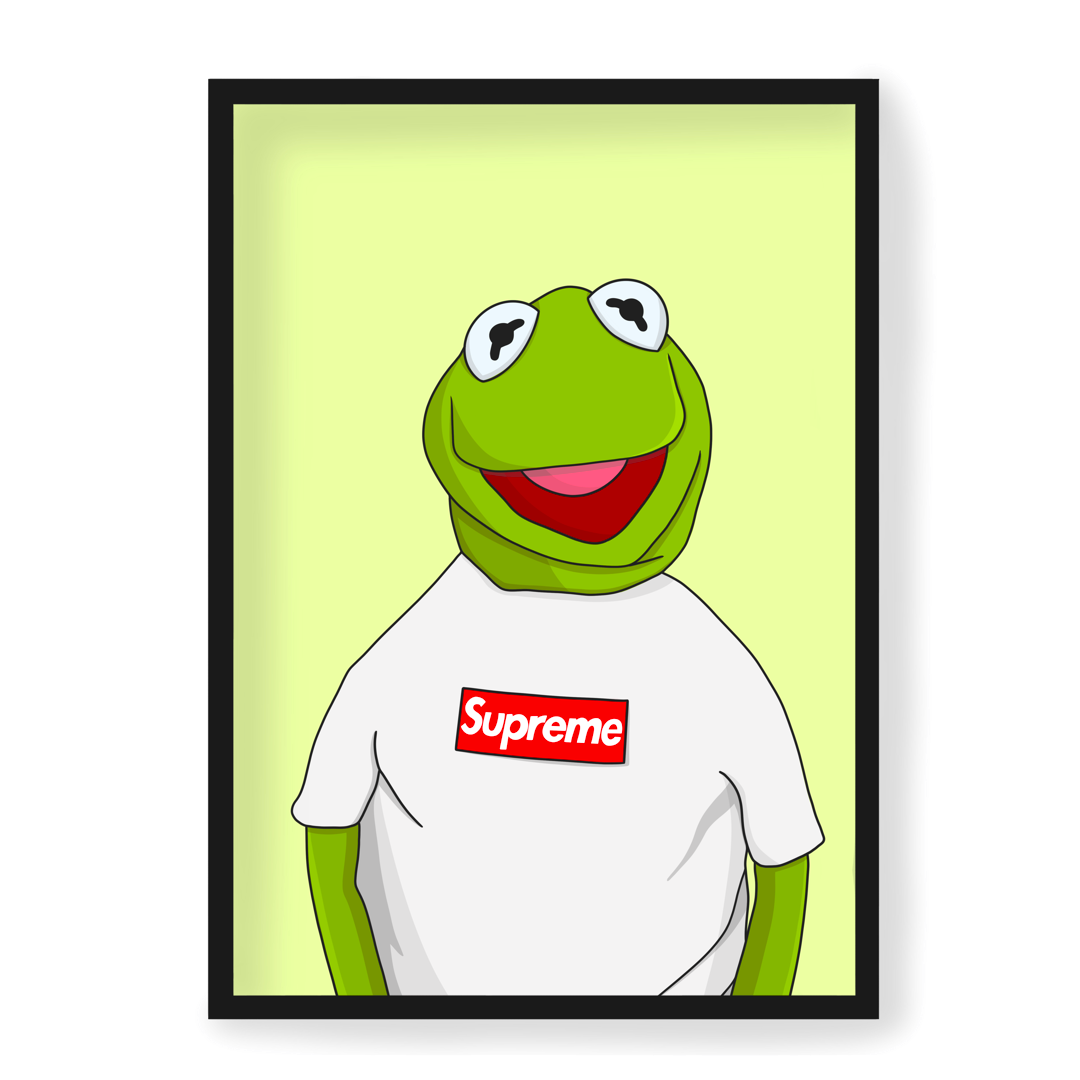 Poster SUPREME Kermit
