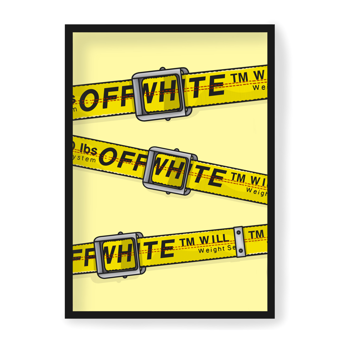 Poster OFF WHITE Belt
