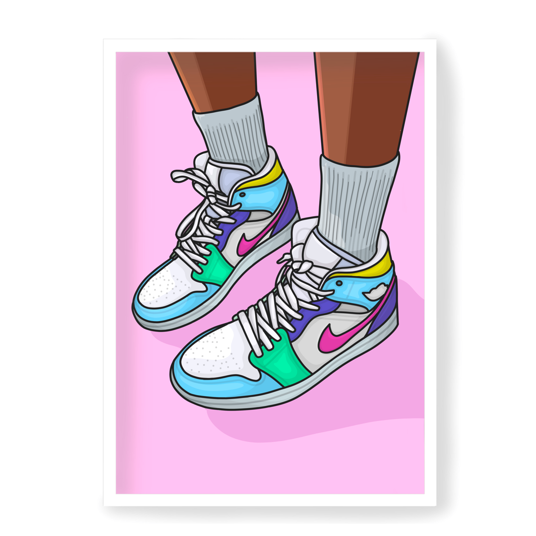 Poster Pastel Jordan