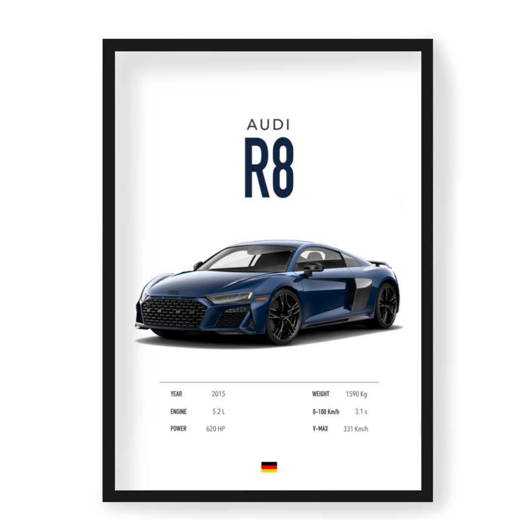Poster Audi R8