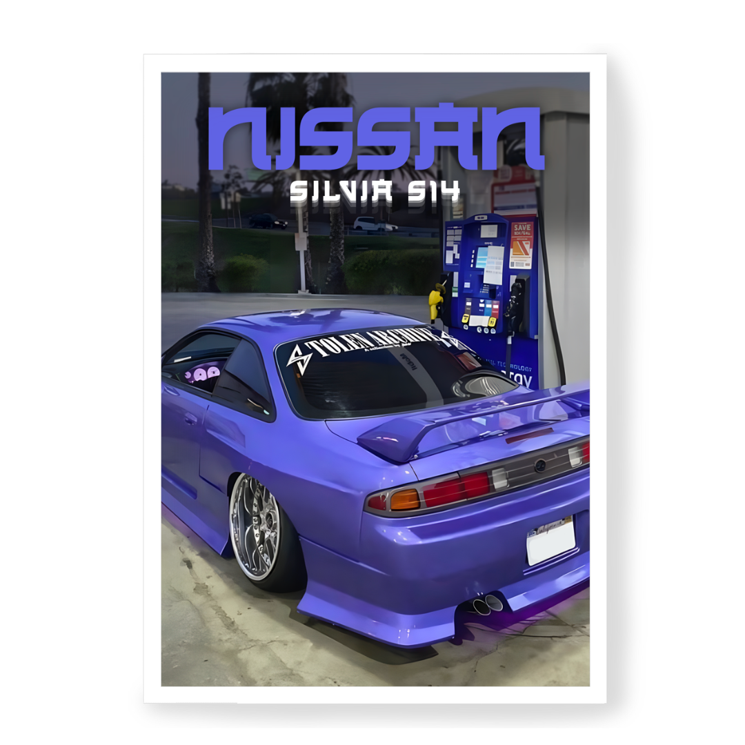 Poster Nissan Silvia S14