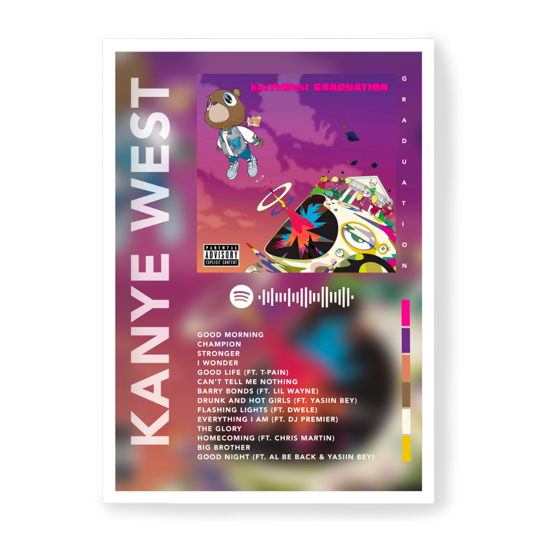 Poster Kanye West Graduation