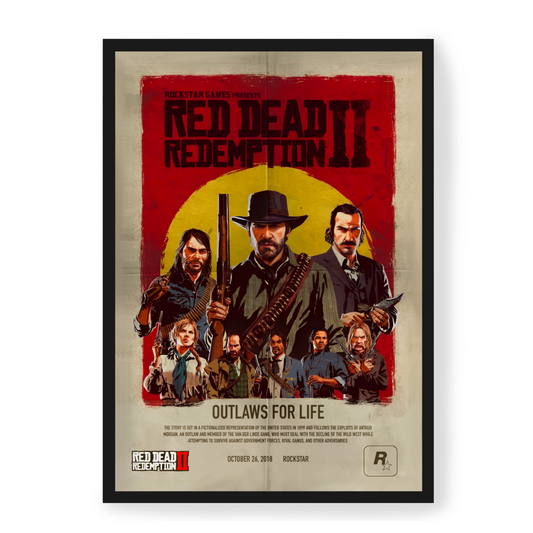 Poster Red Dead Redemption II