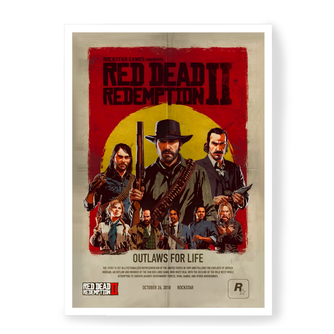 Poster Red Dead Redemption II