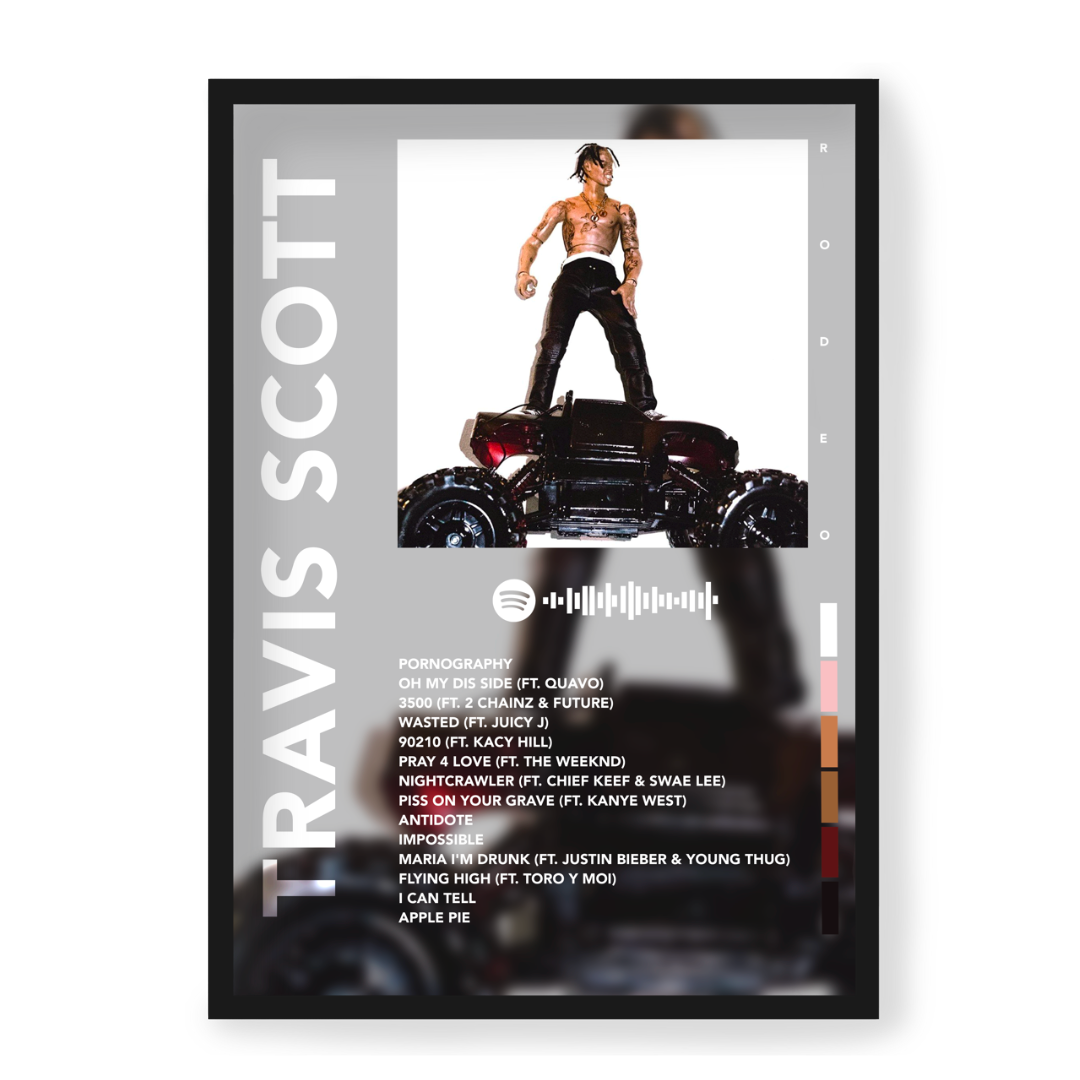 Poster Travis Scott Rodeo