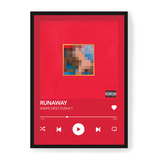 Poster Kanye West Runaway