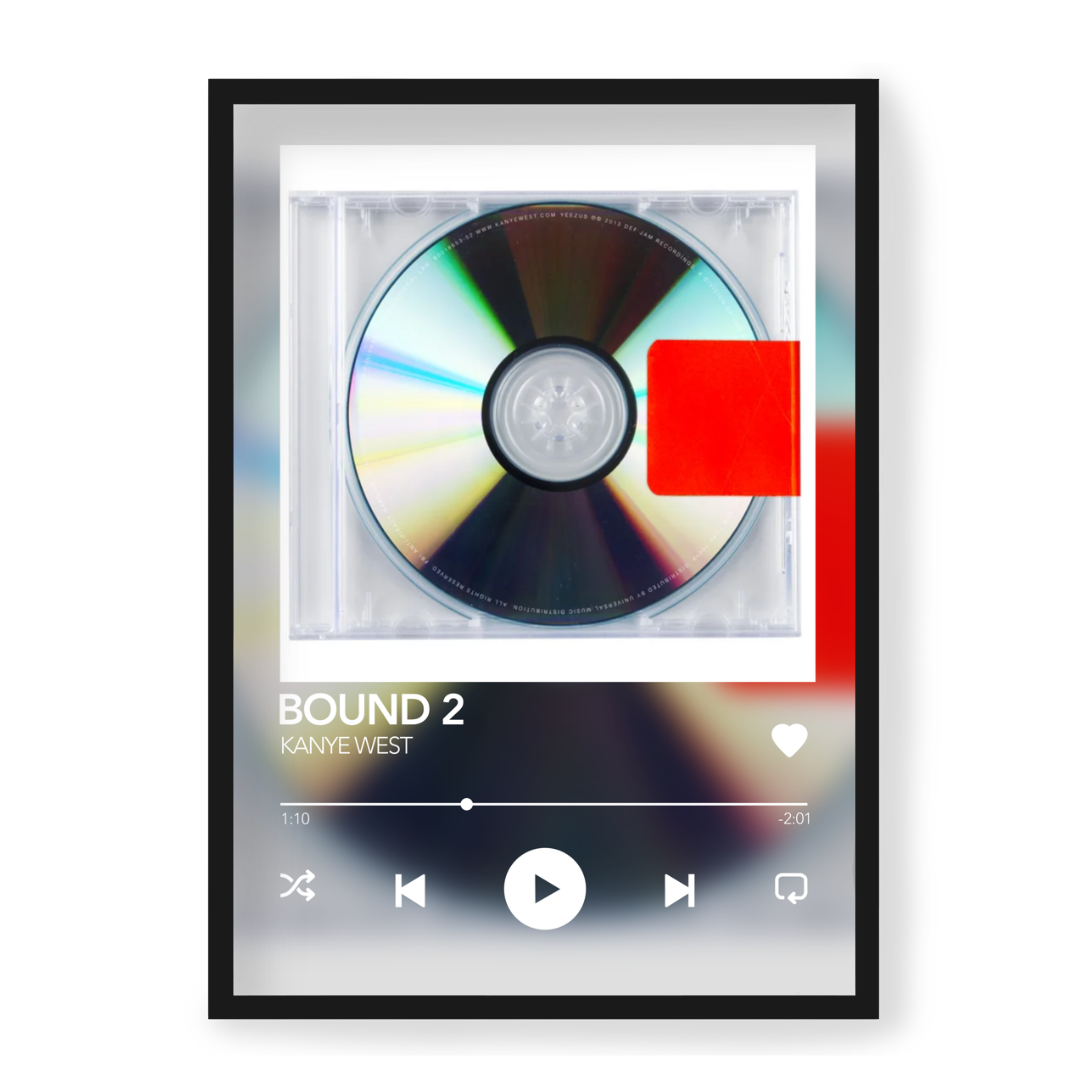 Poster Kanye West Bound 2