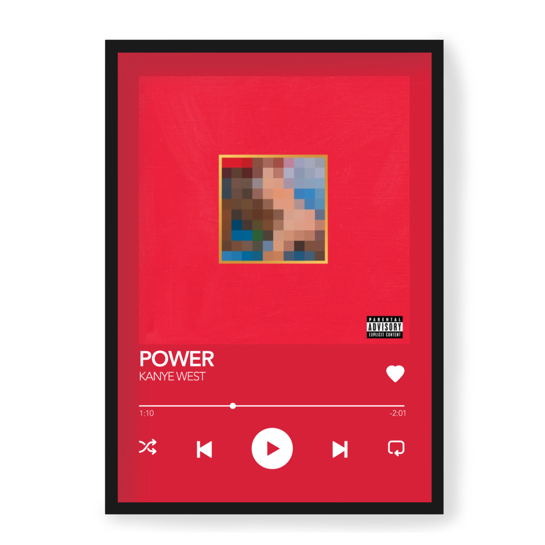 Poster Kanye West Power