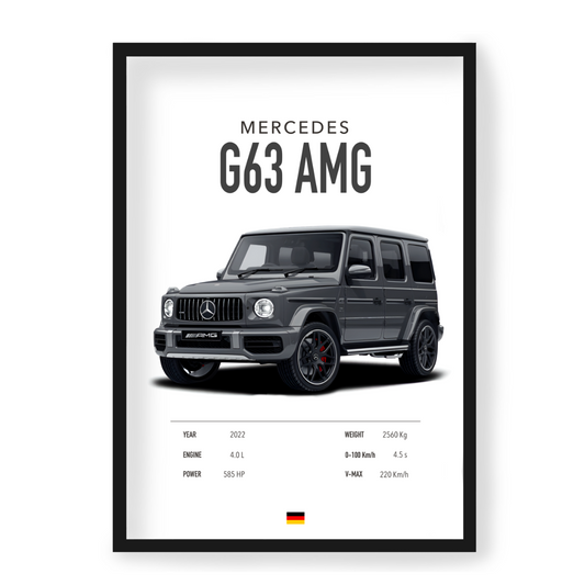 Poster Mercedes G63 AMG