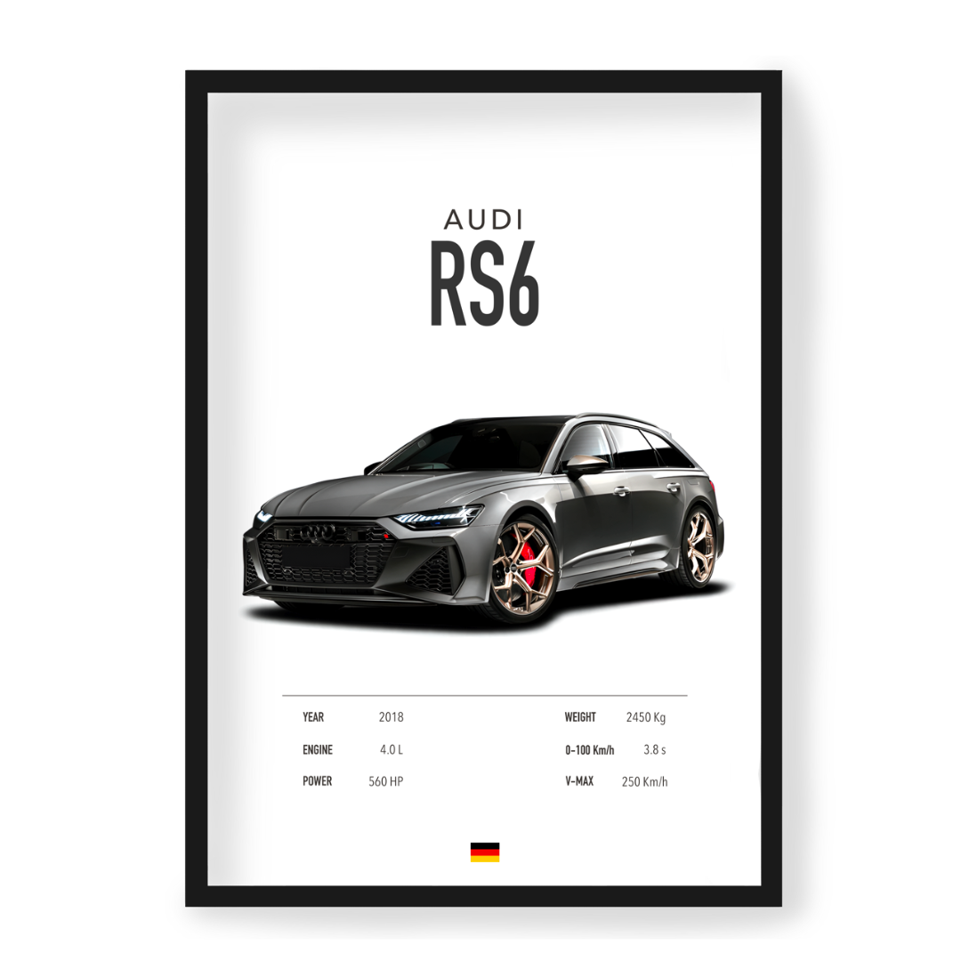 Poster Audi RS6