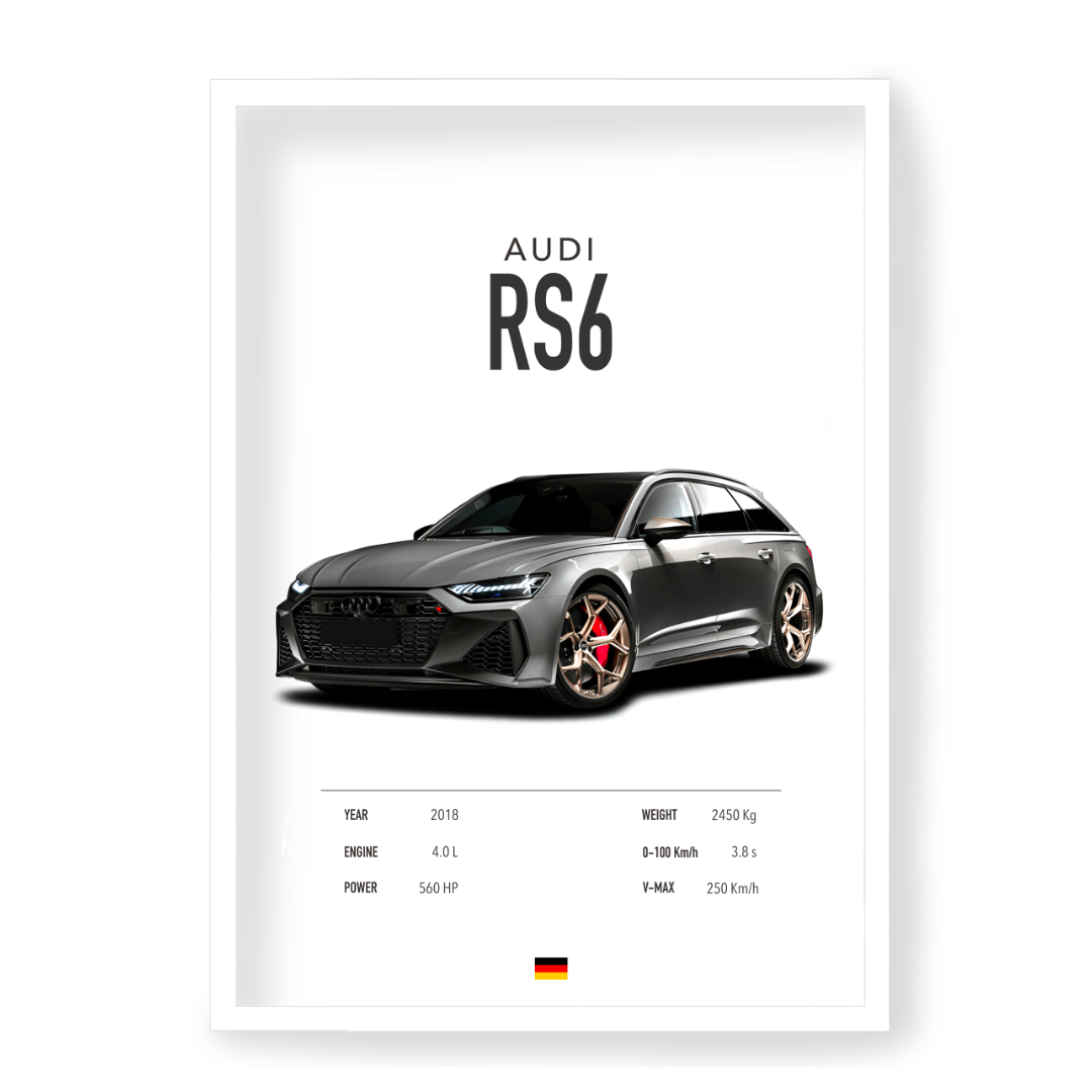 Poster Audi RS6
