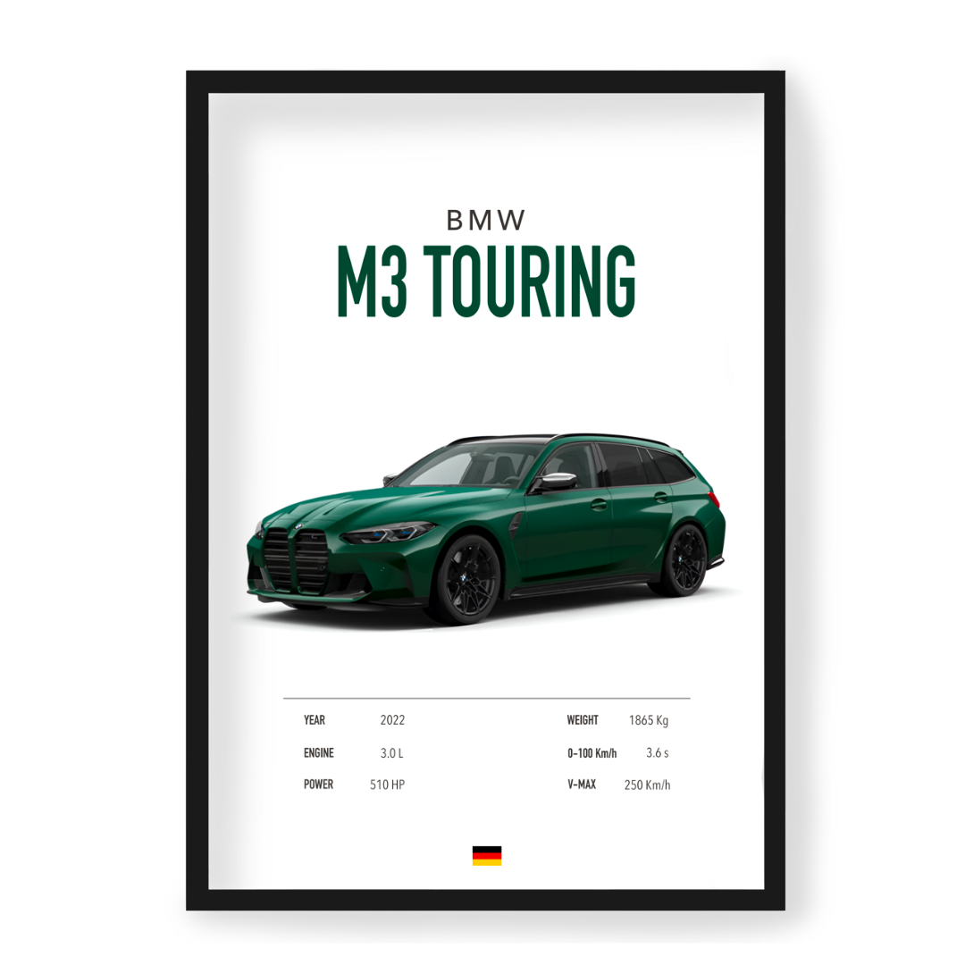 Poster BMW M3 Touring