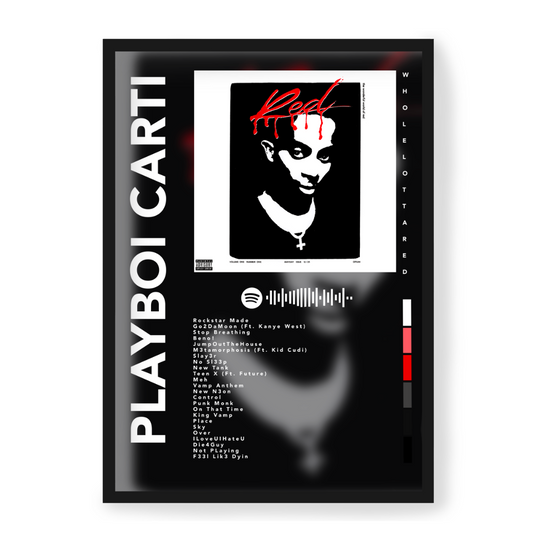 Poster Playboi Carti Whole Lotta Red
