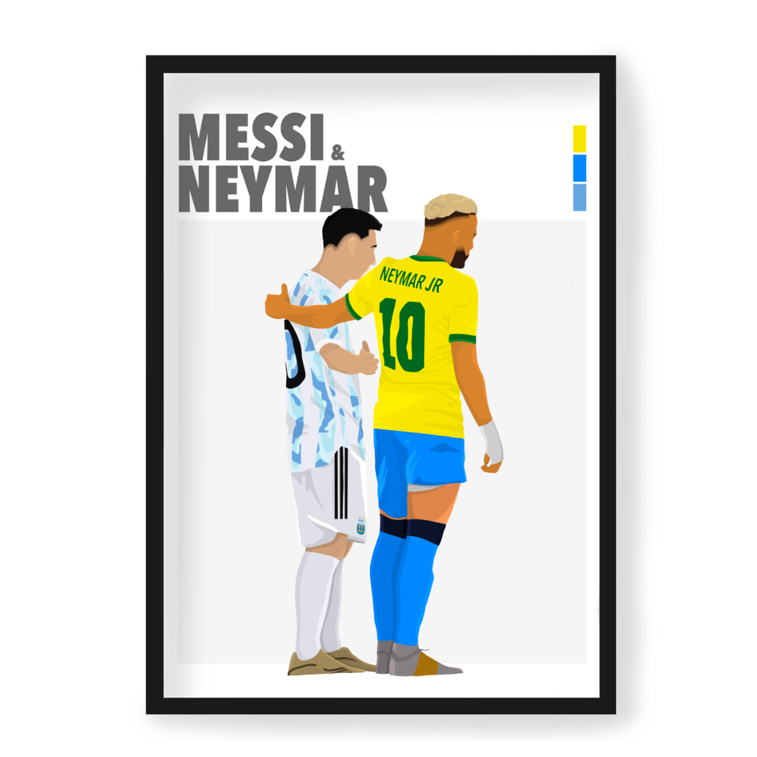 Poster Messi & Neymar
