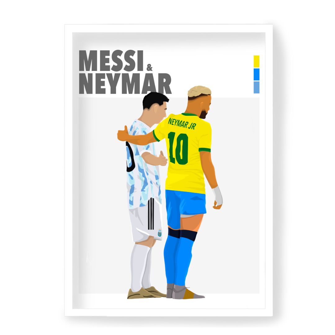 Poster Messi & Neymar