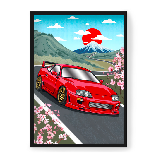 Poster Toyota Supra MK4