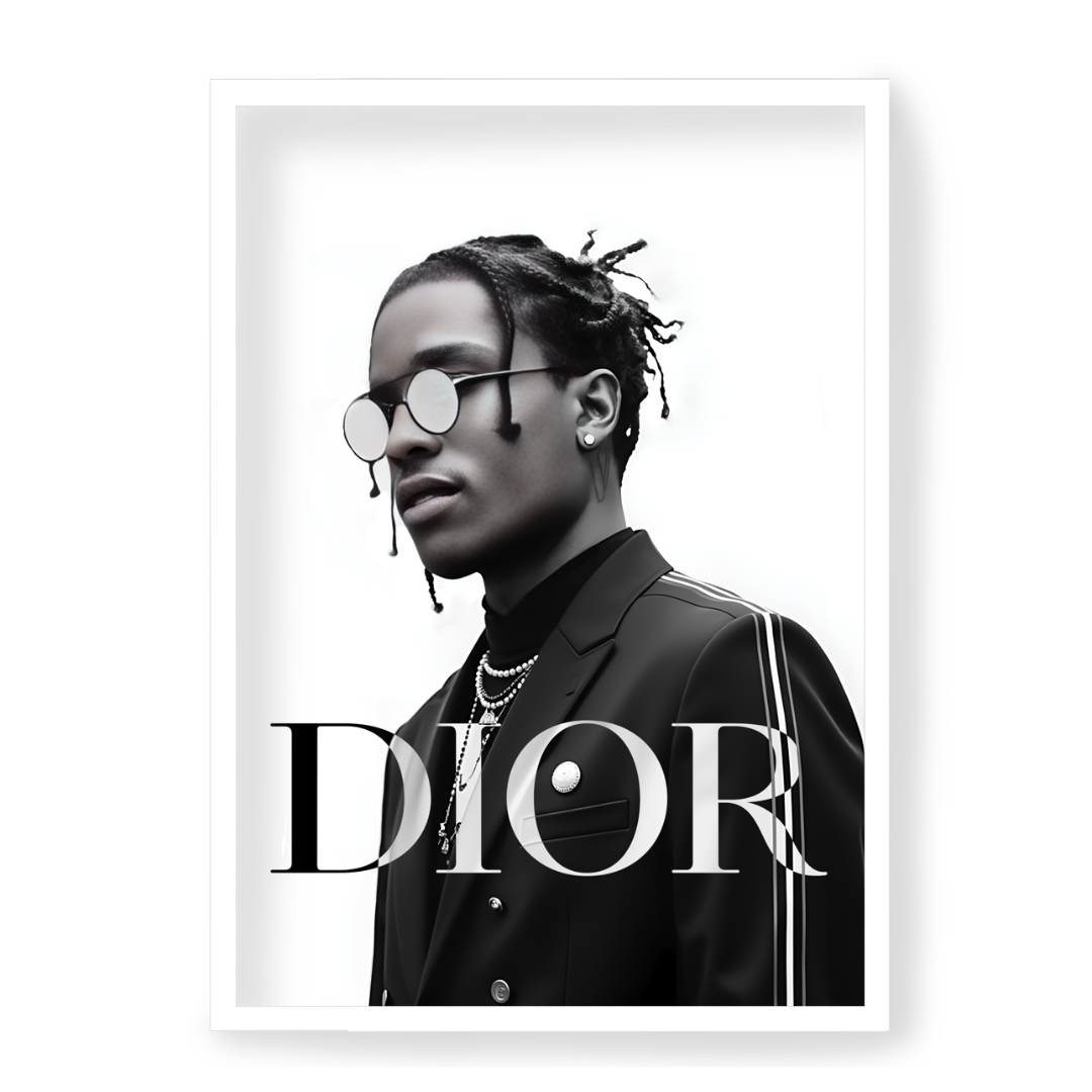 Poster A$AP Rocky DIOR