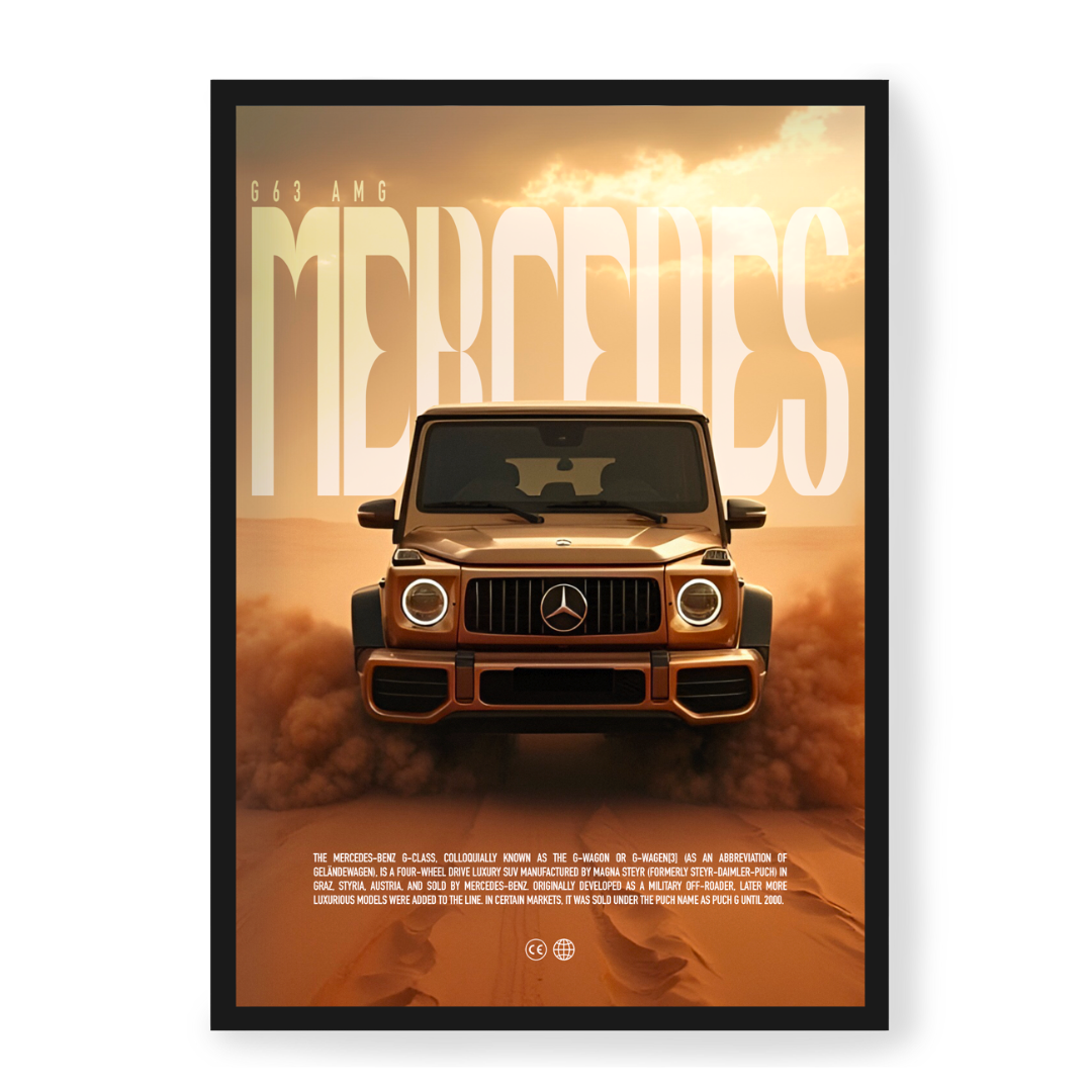 Poster Mercedes G63