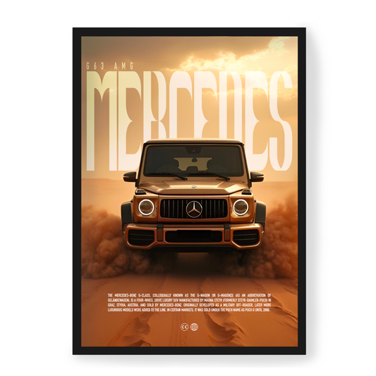 Poster Mercedes G63