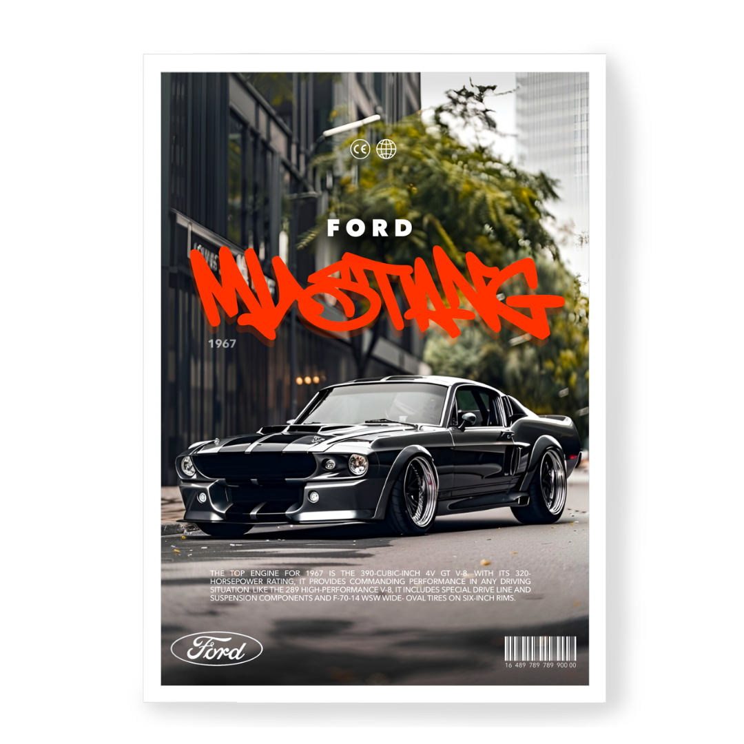 Poster Ford Mustang