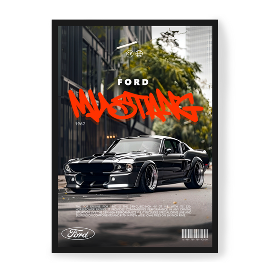 Poster Ford Mustang