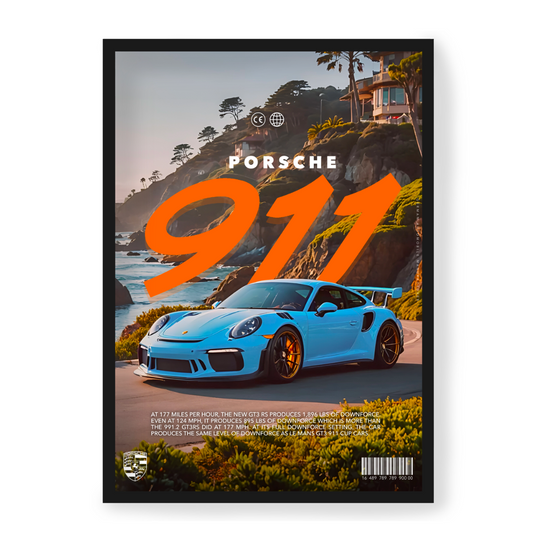 Poster Porsche 911