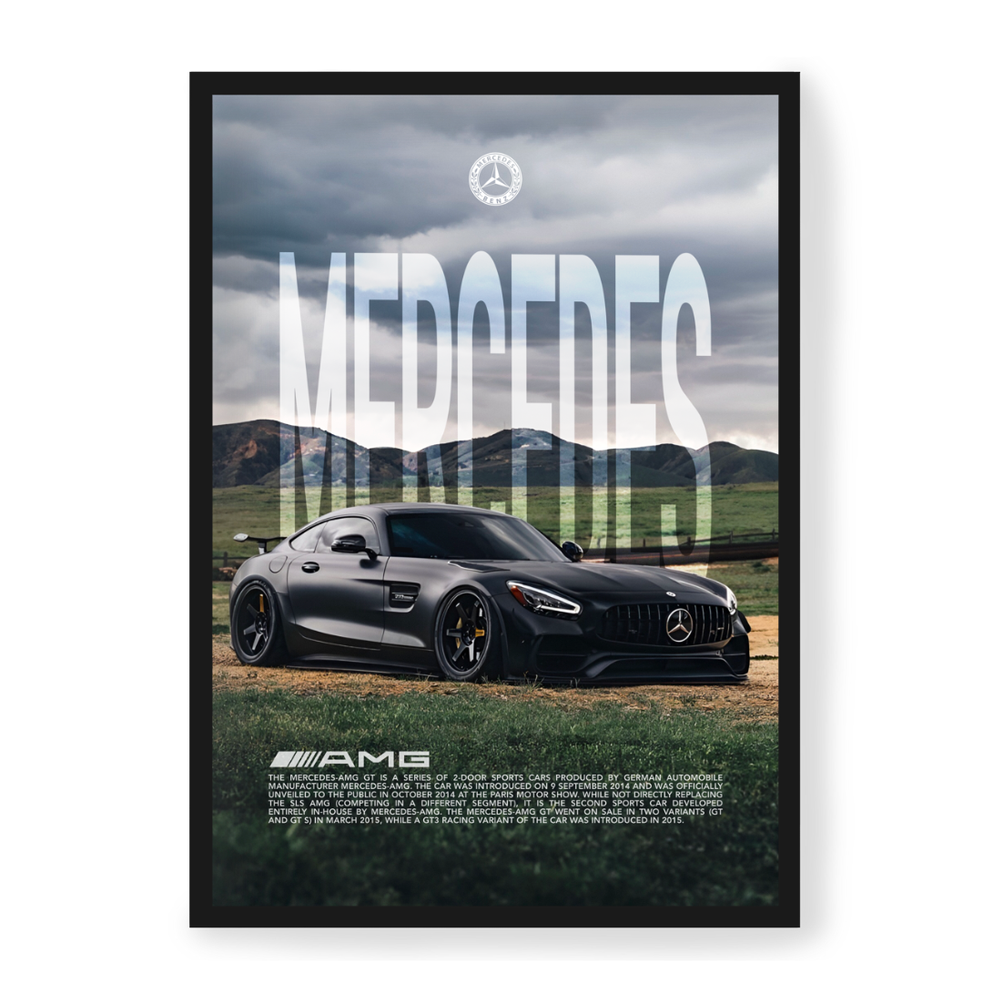 Poster Mercedes AMG