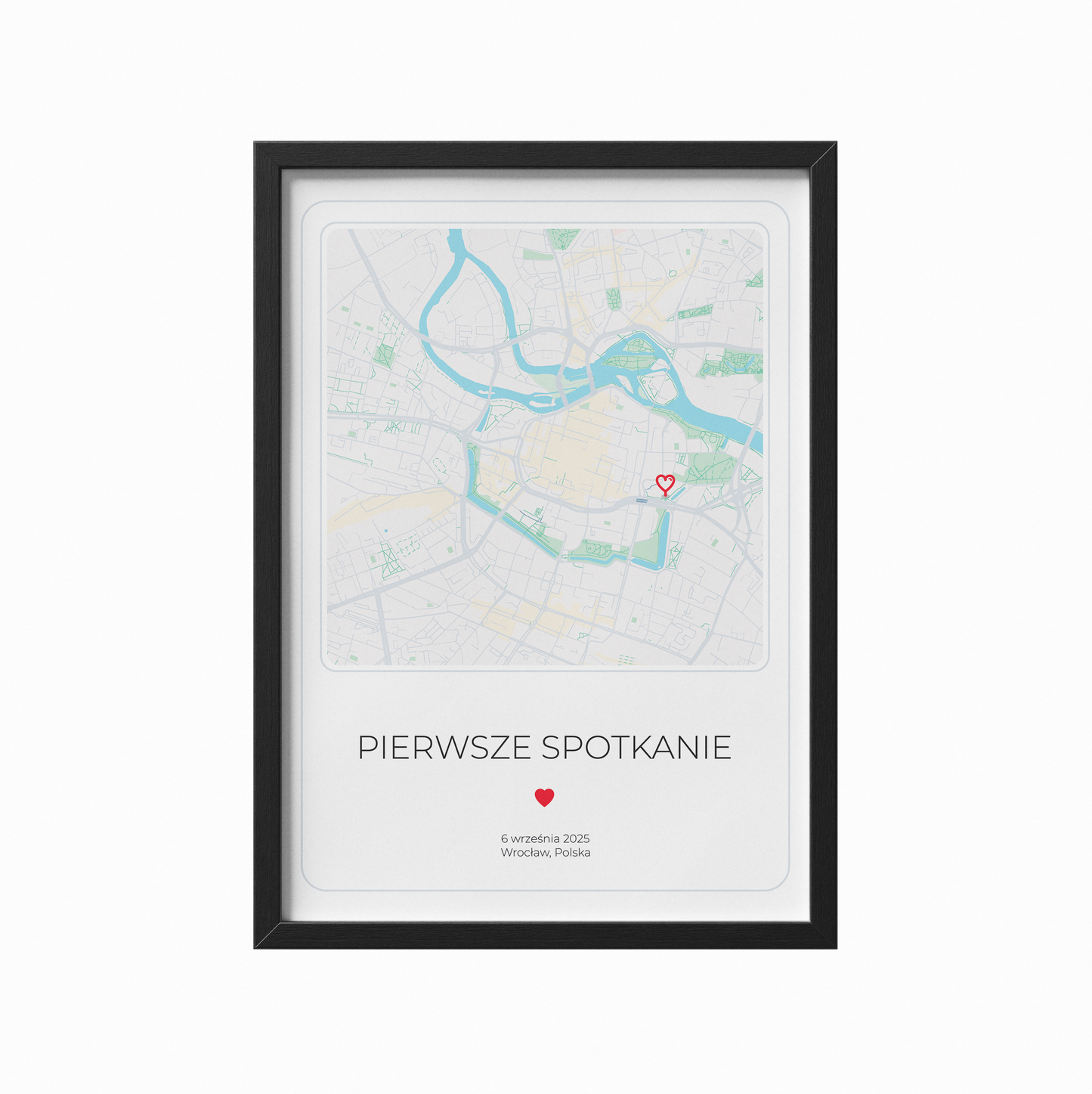 Plakat Mapa Pierwsze Spotkanie Dla Par