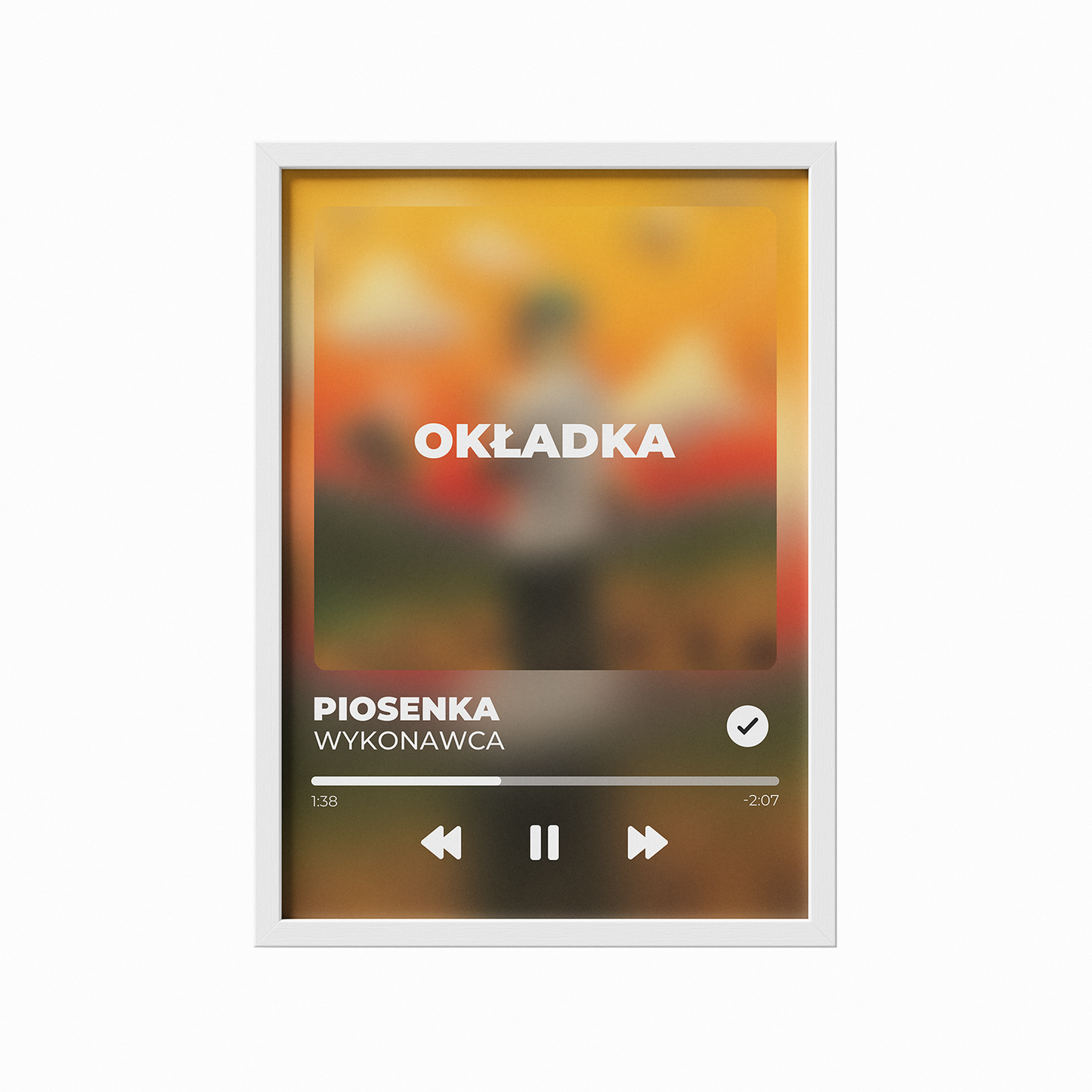 Plakat z własną piosenką 1.2