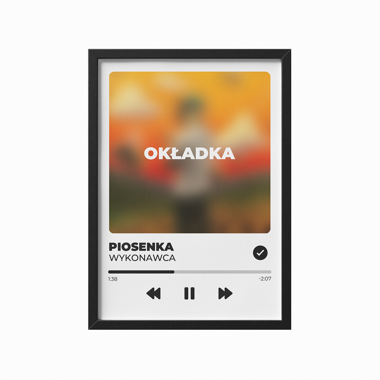 Plakat z własną piosenką 1.1