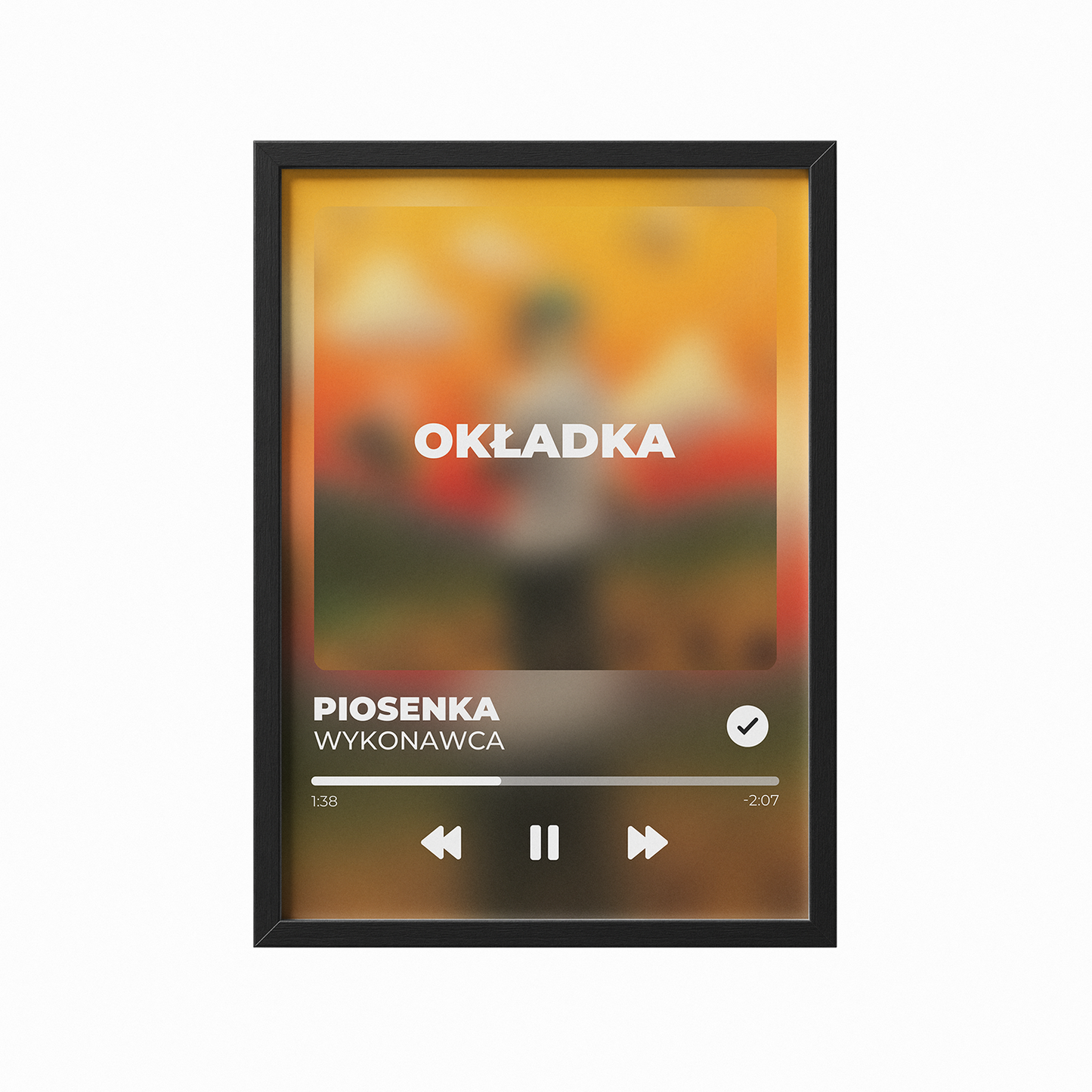 Plakat z własną piosenką 1.2