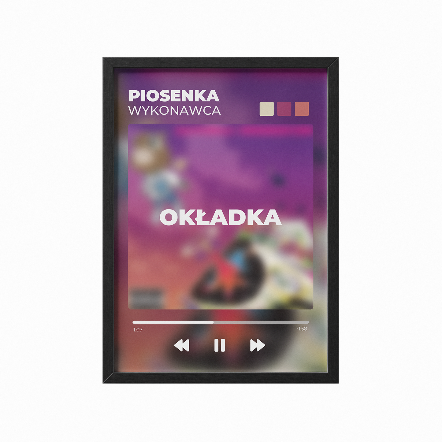 Plakat z własną piosenką 2.2