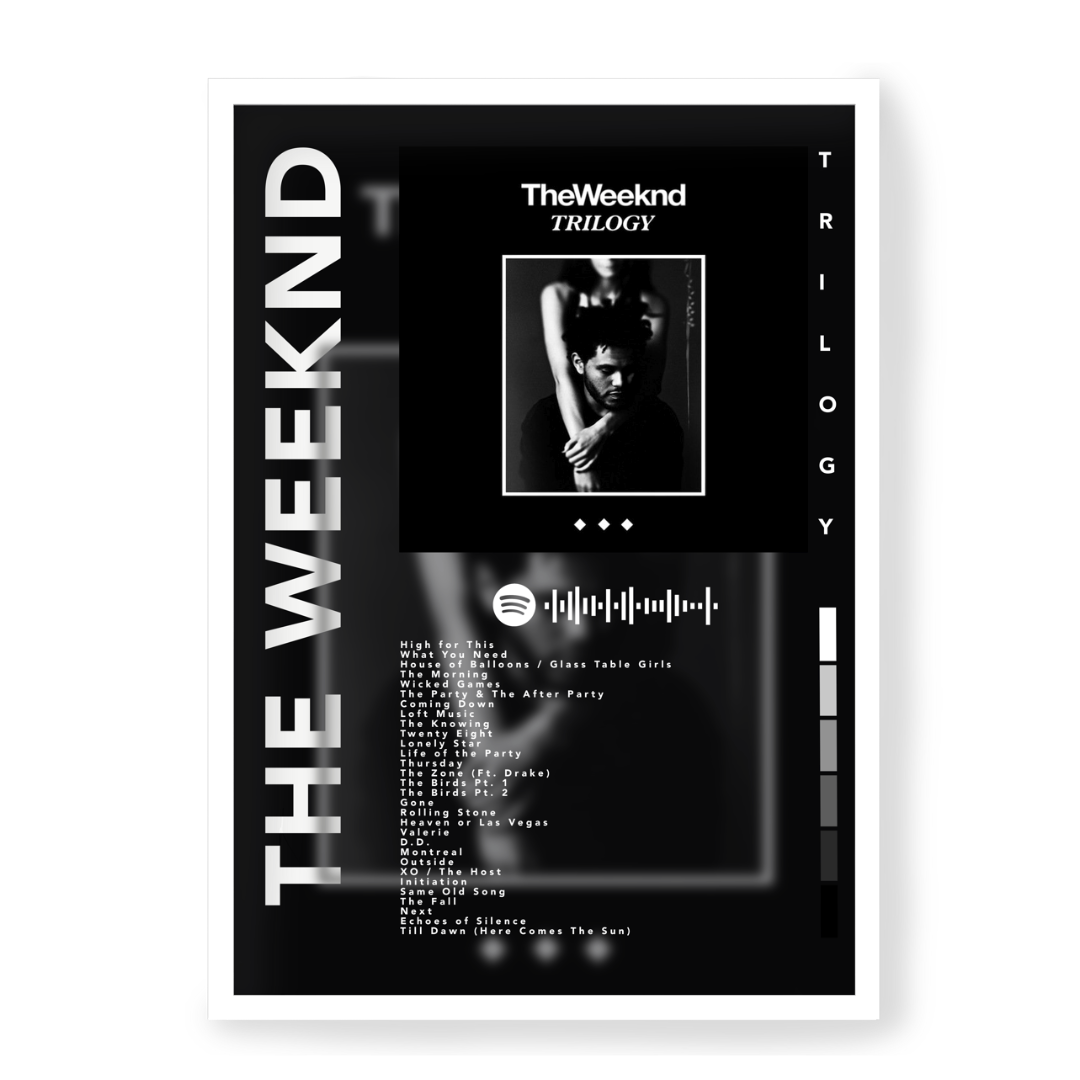 Poster The Weeknd Trilogy