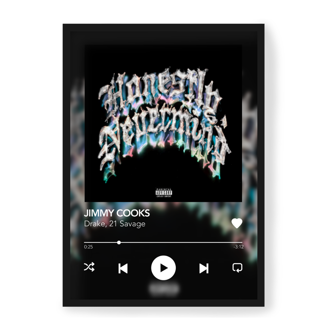 Poster Jimmy Cooks Drake