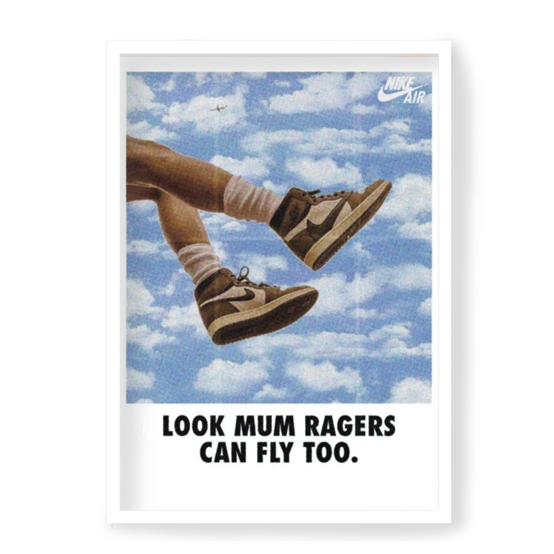 Poster Nike Jordan 1 Travis Scott