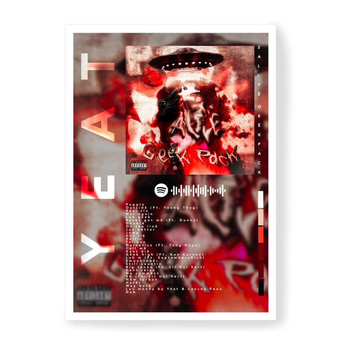 Poster Yeat 2 Alive (Geek Pack)