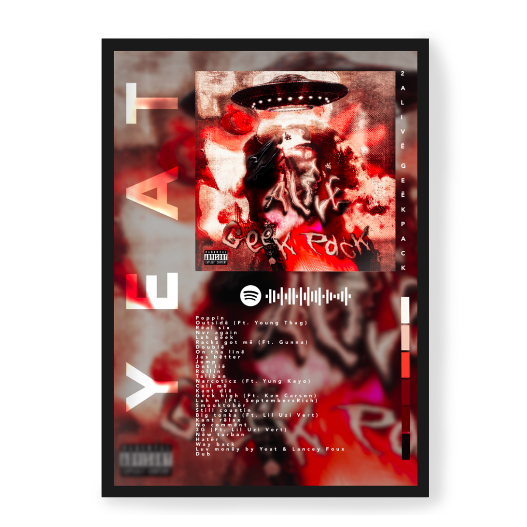 Poster Yeat 2 Alive (Geek Pack)