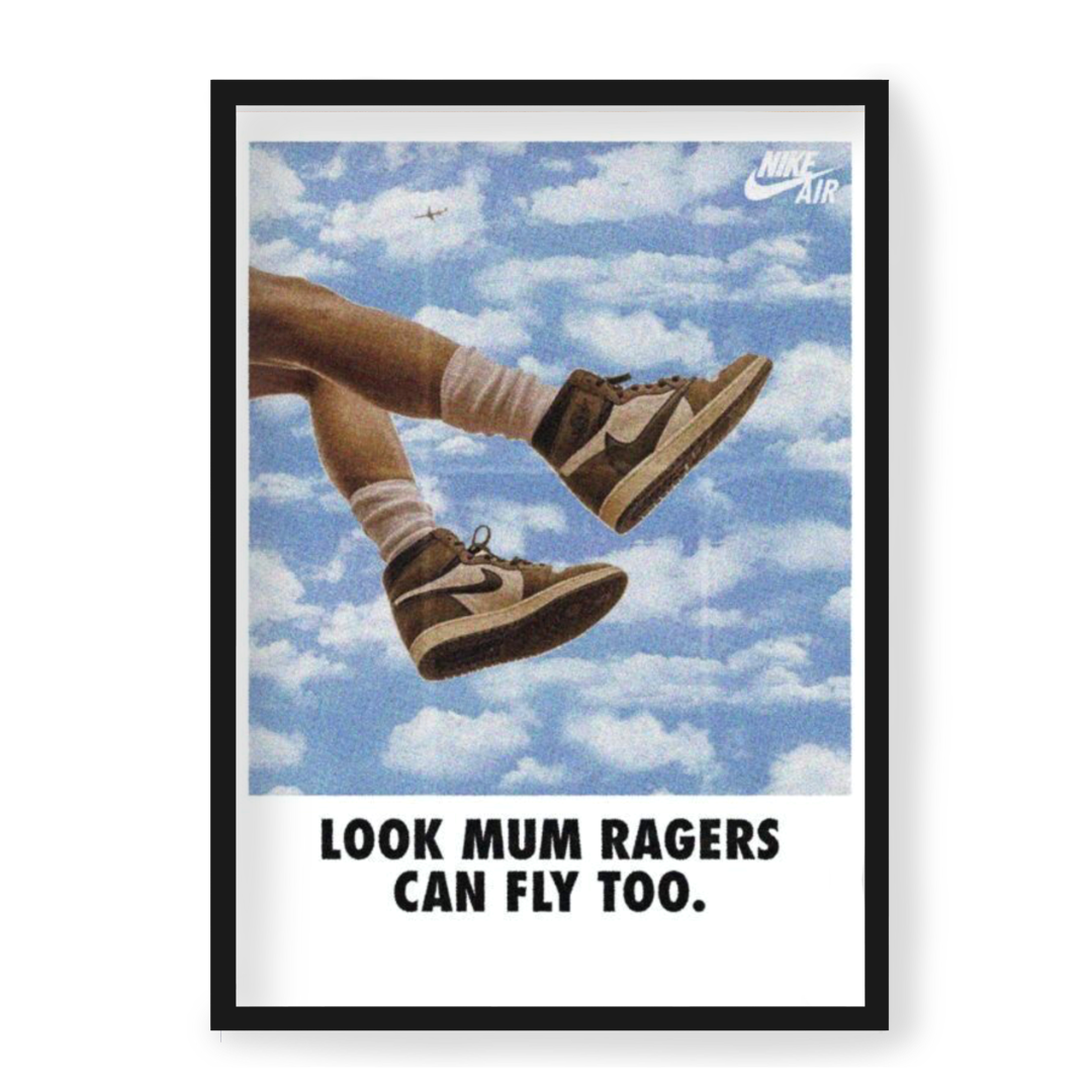 Poster Nike Jordan 1 Travis Scott